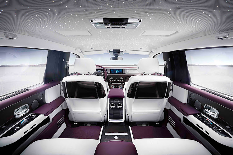 We are not sure about the purple and white, but the level of luxury and craftsmanship is incredible