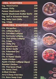 Jerry's Kitchen menu 1