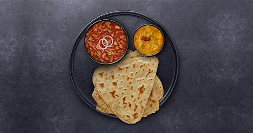 Homestyle Rajma - Paratha Thali