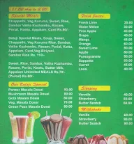 Baalaji Krishnaa's menu 2