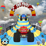 Cover Image of Télécharger GT Monster Truck Racing : Mega Ramp Stunts 1.0 APK