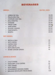 Thee Pot menu 4