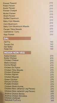 Rang Restaurant menu 1