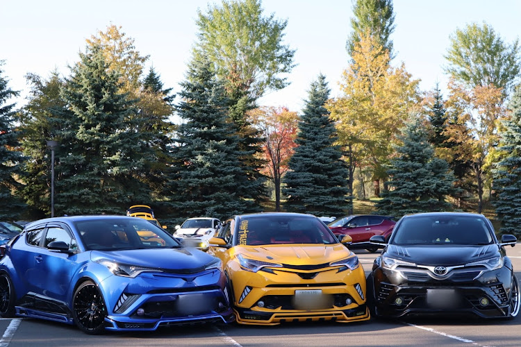 C-HRのC-HRオフ会・BEYOND・OZラリーレーシング・chrブルーメタリック・OZ Rally Racingに関するカスタム事例の投稿画像10枚目