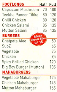 Nirula's menu 8