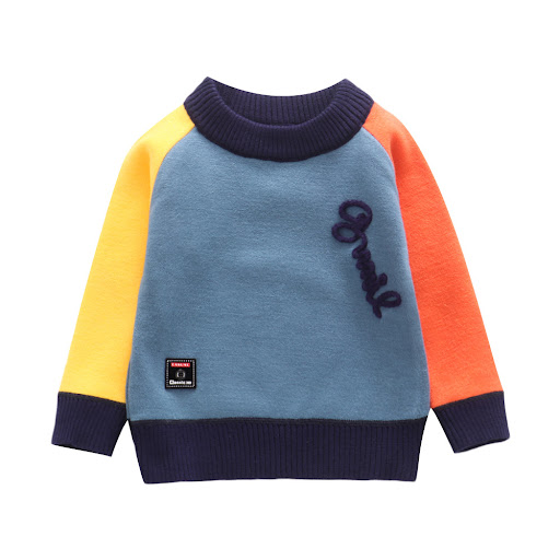Title 2, Childrens plus velvet round neck sweater. Cozy...