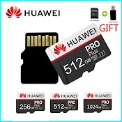 Thẻ Nhớ Micro Tf + Đầu Đọc Thẻ Nhớ Huawei Class10 Sd 1024Gb 512Gb 256Gb 128Gb 64Gb 32Gb 16Gb