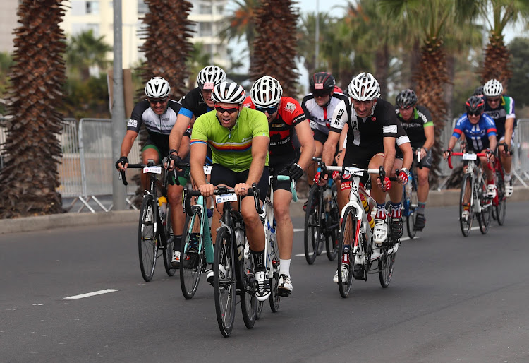 General View during the 2018 Cape Town Cycle Tour in Cape Town on 11 March 2018.