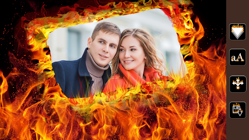 Fire photo frames