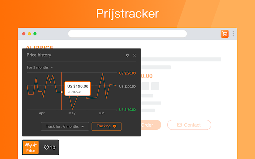 Alibaba-prijstracker