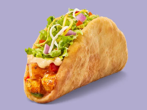 Crispy Chalupa Taco - Mexican Paneer