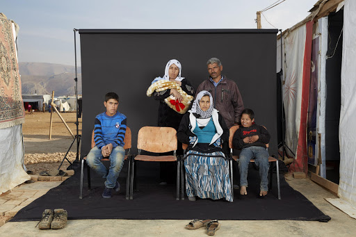 Two years ago, 45-year-old Mohammed was celebrating the wedding of his daughter when a missile hit the building they were in. The family ran in every direction, leaving everything behind, including their newlywed daughter. They have had no news of her since then, but they hope that she is in neighbouring Turkey. “We have heard nothing since her wedding night,” says Mohammed. “If I saw her today, I would ask her how she has been. What she has been doing. And what is going on in her life.