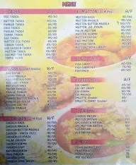 Rajendra Hotel menu 3