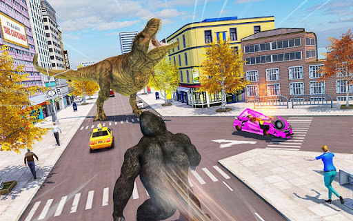 Crazy Gorilla GT Parkour Free Mega Ramp Stunts