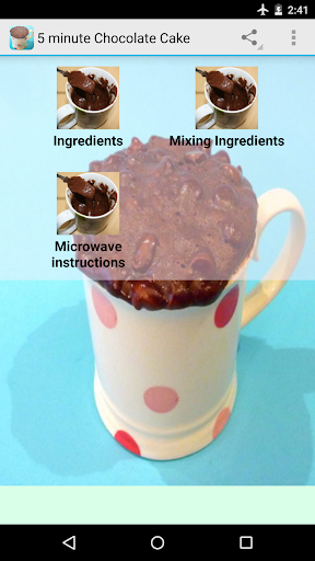 Chocolate Mug Cake Recipe