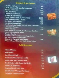 Bhagini menu 2