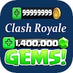 Cover Image of ดาวน์โหลด Gems For Clash Royal pro Prank 1.2 APK