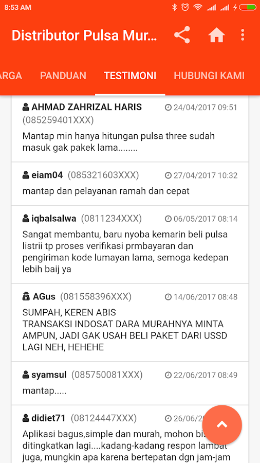 Agen Pulsa Termurah - Android Apps on Google Play