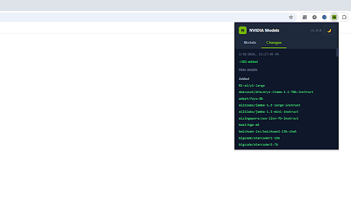 NVIDIA AI Models Monitor screenshot 3