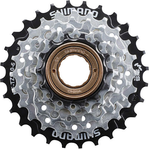 Shimano MF-TZ510-6-CP Multi-Speed Freewheel - 6-Speed, 14-28t