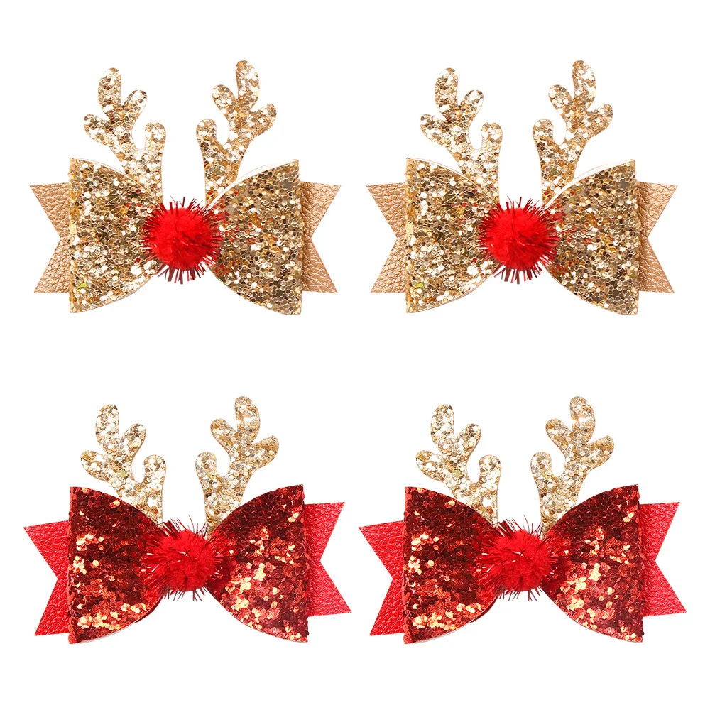 Title 7, Kinder Kerstmis Rendiergeweih Haarspeldje Vacht...
