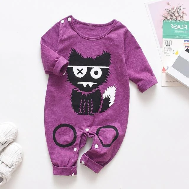 Meisjes romper met print, jumpsuit voor kinderen, playsuit, ideaal om te spelen en er modieus uit te zien.