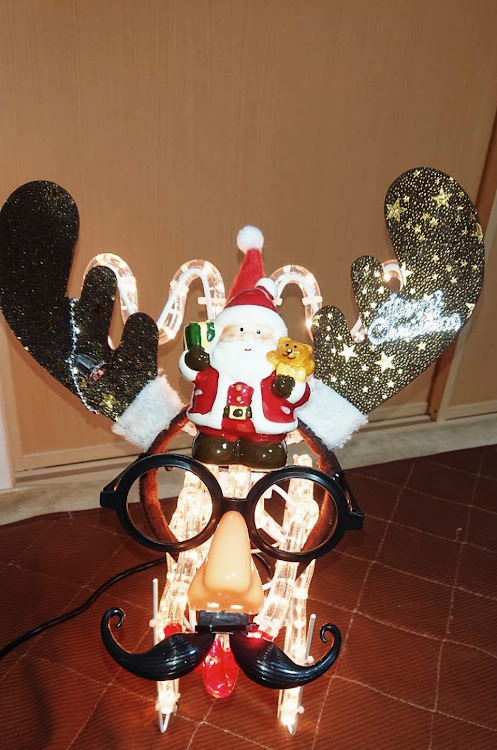 ソアラのMerry Christmas⛄🎄✨・JZZ30ソアラ・赤い流星🌠・トナカイの小太郎君✨追加しました・AIアプリでクリスマススペシャルに関するカスタム事例の投稿画像4枚目