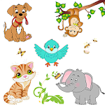 Cover Image of Tải xuống Funny animals English Arabic 1.0.3 APK