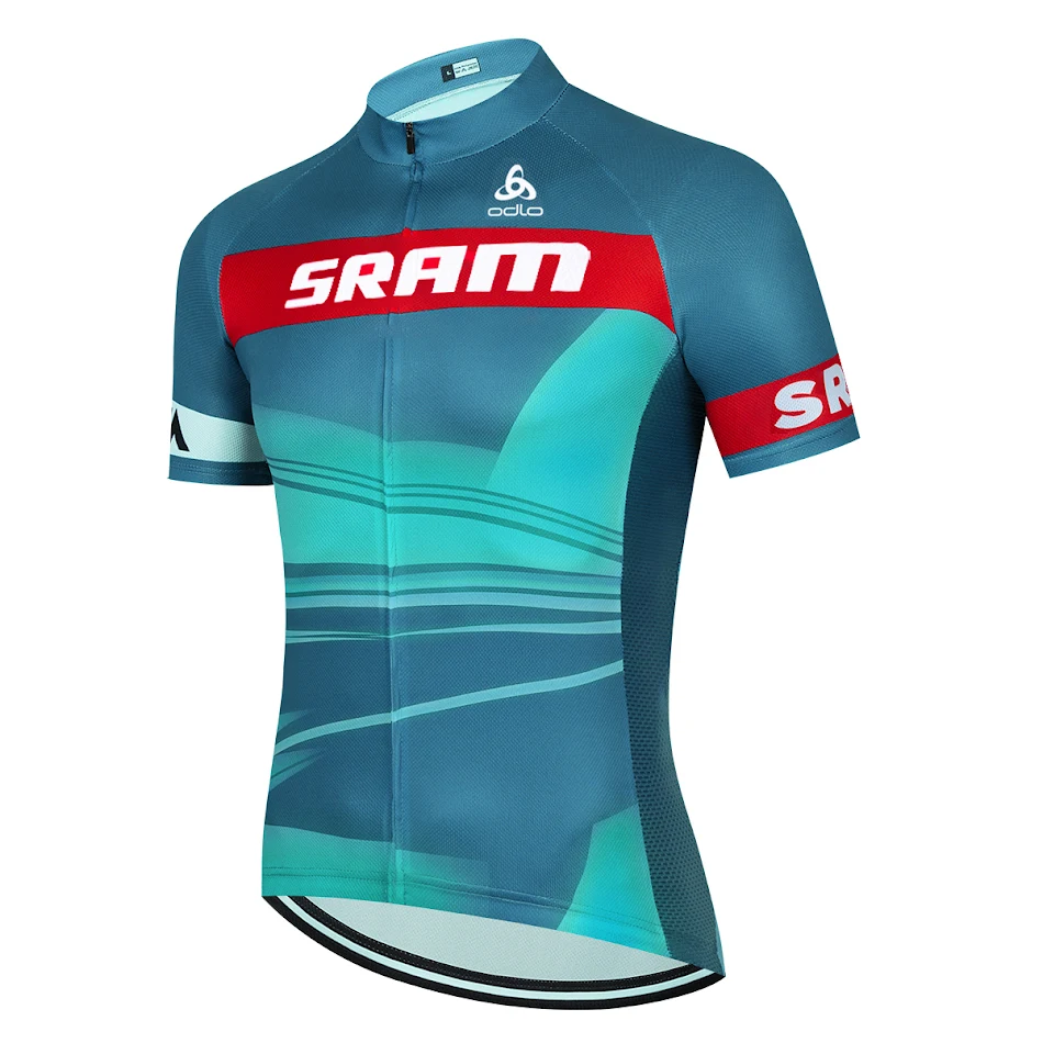 Camiseta Ciclismo Off-road Exterior Transpirable Manga Corta Malla Delgada Ligera Ropa Ciclismo Montaña Ideal Verano.