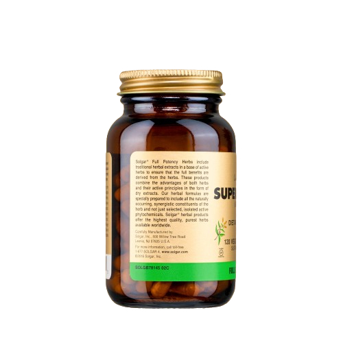 [HSD 09.25]Viên Uống Bạch Quả Solgar Super Ginkgo Biloba - Bổ Não Giúp Tăng Cường Chức Năng Tuần Hoàn Não [Lọ 120 Viên]