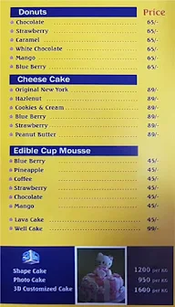 Dessert Town menu 4