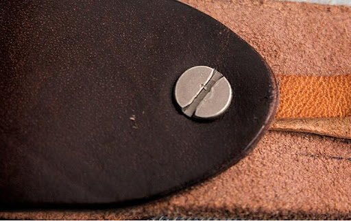 Title 1, Handmade Retro Leather Pin Buckle Mens Soft Le...