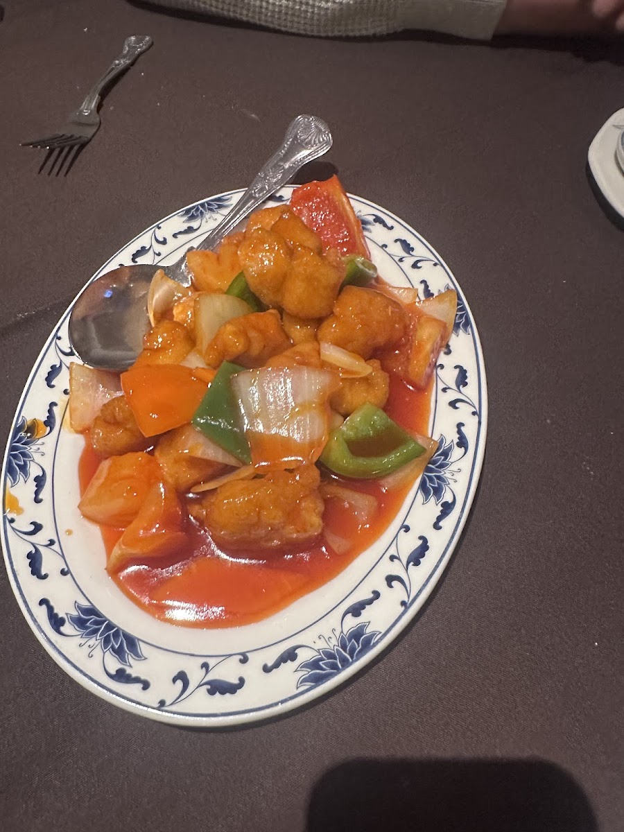 Sweet and sour chicken