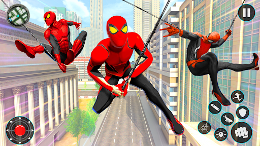 Screenshot Flying Rope Hero: Spider Games