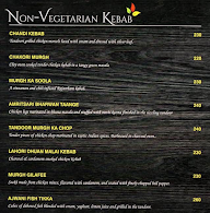 Hotel Aavanaa Inn menu 3