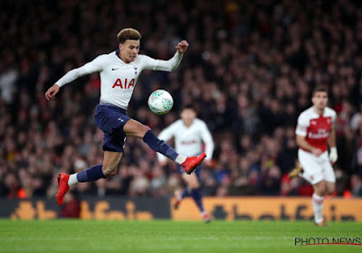 ? Schandaal in Engeland, Alli bekogeld door kind tijdens derby bij Arsenal