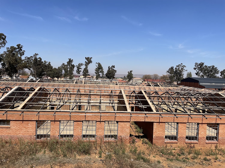 The termination of a contractor has delayed construction of a school in Eldorado Park, Gauteng.