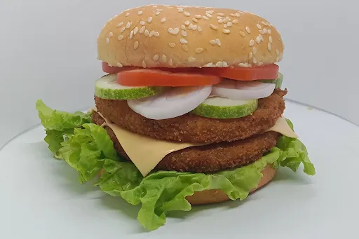 Veg Double Decker Burger [Regular]