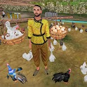 Icon Chicken Farming Egg Farm Game