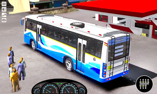 Screenshot Coach Bus Games Hill Bus Games