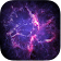 Purple Neon Galaxy Space Theme icon