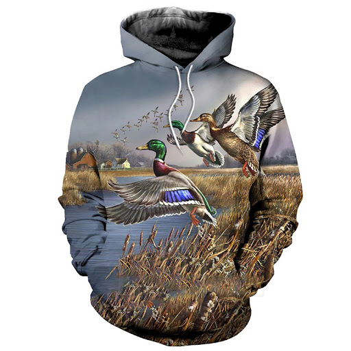 Title 10, 3D Digital Print Hoodie Couple Sweatshirt Jacke...