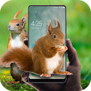 Squirrel in phone prank  Icon