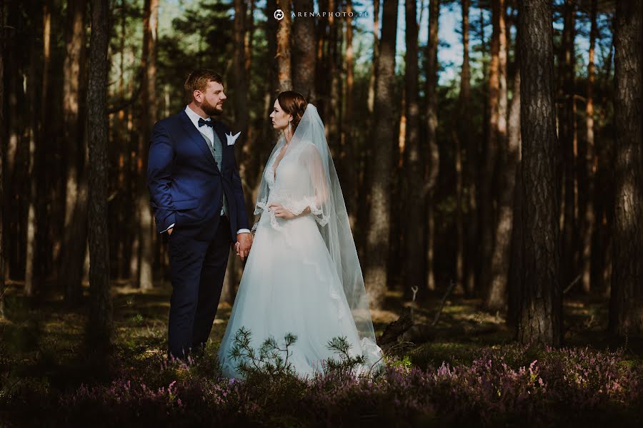 Весільний фотограф Justyna Kędziora (arenaphoto). Фотографія від 20 грудня 2018