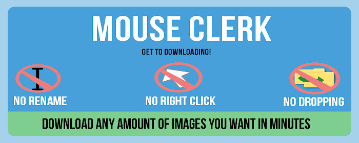 Mouse Clerk - Easy image downloader marquee promo image