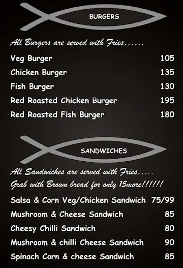 Fish & Fries menu 