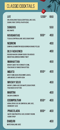 Hangover menu 5