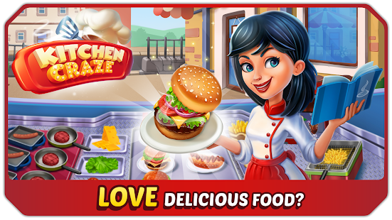  Kitchen Craze - Master Chef Cooking Game – Vignette de la capture d'écran 