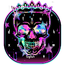 تنزيل Galaxy Star Skull Keyboard التثبيت أحدث APK تنزيل