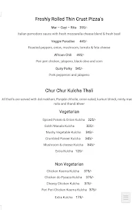 The Nerdy Indian Cafe menu 4